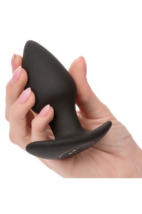 Rock Bottom Perfect Anal Plug 10 Vibrationen Silikon Schwarz von Calexotics kaufen | Fesselliebe