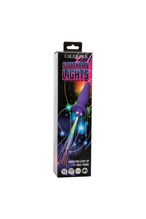 Southern Lights Light Up Leuchtende Analstecker 10 Vibrationen Silikon Lila von Calexotics kaufen | Fesselliebe