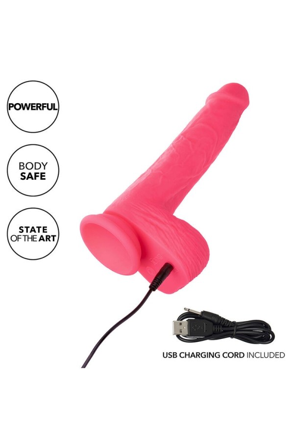 Studs realistischer Vibrator 10 Vibrationen Rosa von Calexotics kaufen | Fesselliebe