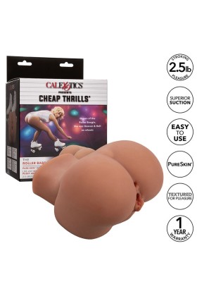 The Roller Babe Doppelt realistischer Masturbator, Fleisch von Calexotics kaufen | Fesselliebe
