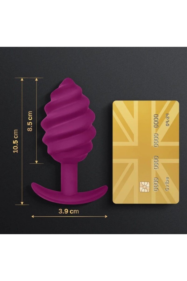 Gplug Twist 2 Lila Analstecker von G-Vibe kaufen | Fesselliebe