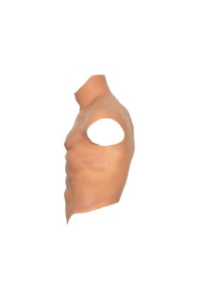 Alter Ego Silikon-Torso-Shirt für Männer mit Abs-Fleisch von Hidden Desire kaufen | Fesselliebe