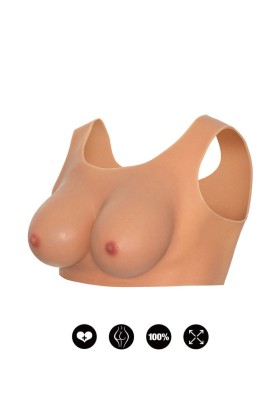 Alter Ego Tragbares Brust-Top C-Cup Flesh von Hidden Desire kaufen | Fesselliebe