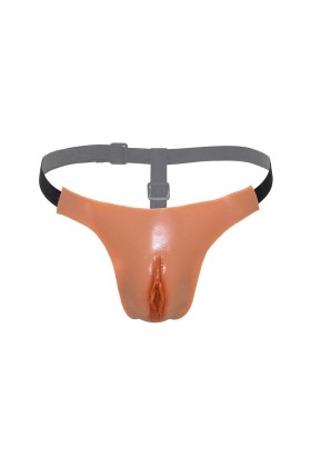 Alter Ego Verstellbarer Offener Vagina-String, Flesh von Hidden Desire kaufen | Fesselliebe