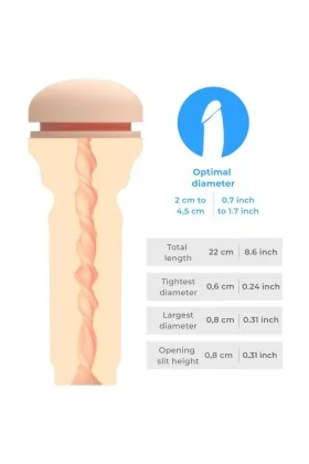 Feel Stroker, Extra Enges Po-Beige von Kiiroo