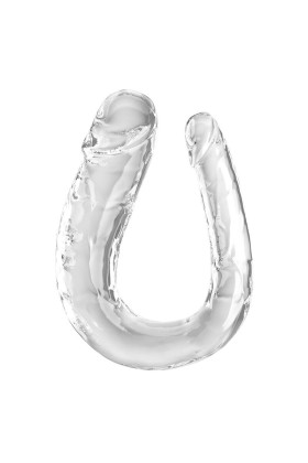 Double Trouble Doppeldildo 44 cm Klar von King Cock kaufen | Fesselliebe