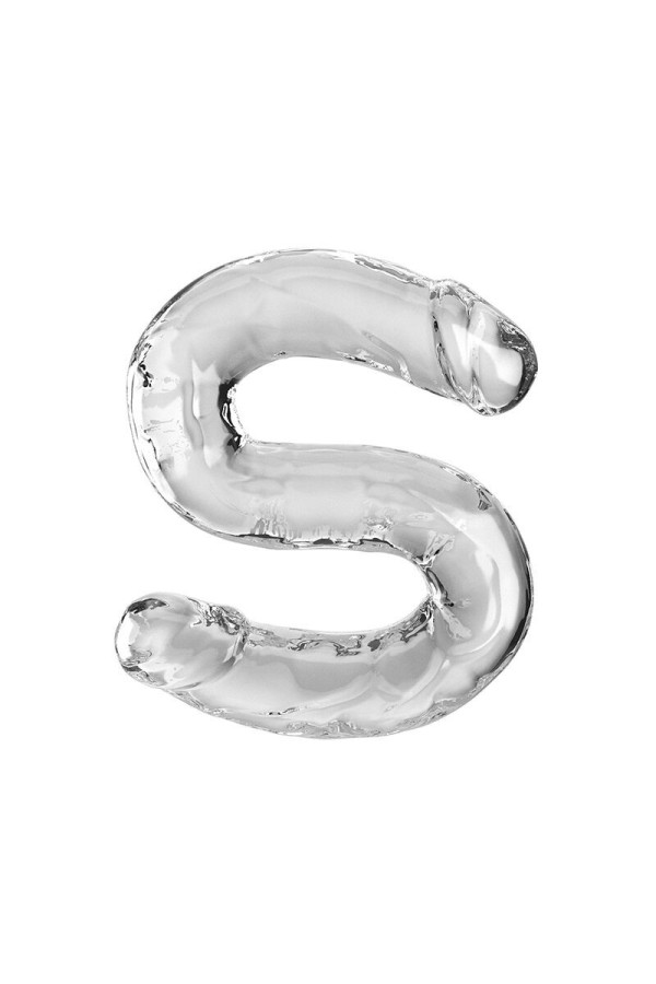 Double Trouble Doppeldildo 46 cm Klar von King Cock kaufen | Fesselliebe