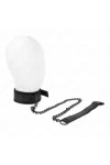 Basismodell Halsband mit Leine 77 cm Modell 5 verstellbar 34-54 cm X 5 cm von Kink Collar & Gag