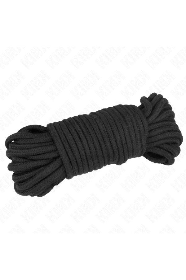 Baumwollseil 20 Meter Schwarz von Kink Rope Arts kaufen | Fesselliebe