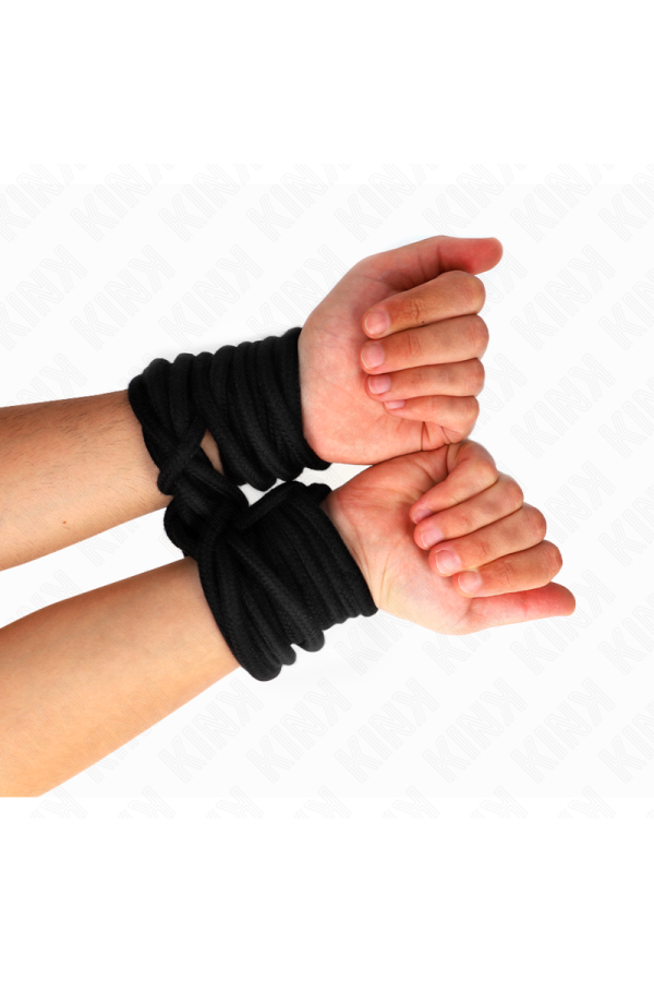 Baumwollseil 20 Meter Schwarz von Kink Rope Arts kaufen | Fesselliebe