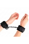 Dark Lace Cuffs Neoprene Handgelenk Manschetten verstellbar Schwarz 20-29 cm X 5 cm von Kink Wrist Restraint