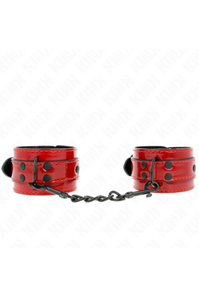 Dunkelrote Handgelenkmanschetten 23 X 5 cm von Kink Wrist Restraint kaufen | Fesselliebe