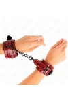 Dunkelrote Handgelenkmanschetten 23 X 5 cm von Kink Wrist Restraint