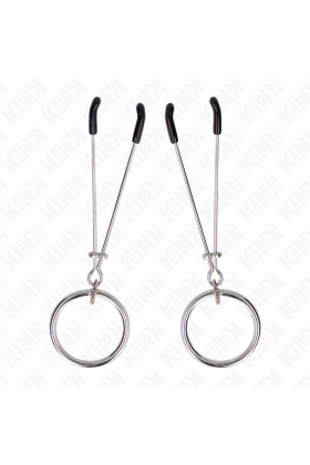 Dünne Nippelklemmen mit O-Ring 7 cm von Kink Nipple Grip kaufen | Fesselliebe
