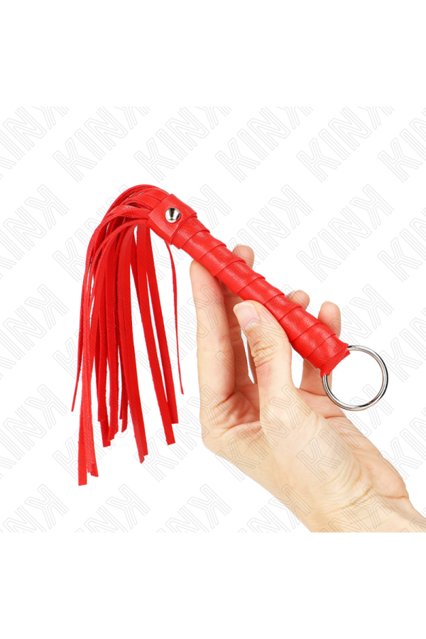 Einfache Mini Rote Peitsche 28 cm von Kink Impact & Touch kaufen | Fesselliebe