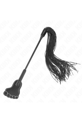 Fußförmige Paddel mit Quastenpeitsche 31 cm von Kink Impact & Touch kaufen | Fesselliebe
