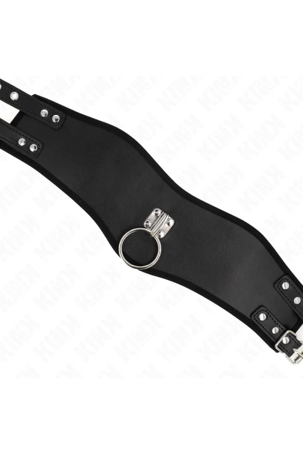 Halskette 65 cm mit Breitem Riemen verstellbar 40-55 cm X 10 cm von Kink Collar & Gag