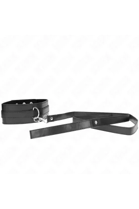 Halskette mit Gürtel 116 cm Modell 1 verstellbar 36-43 cm X 5 cm von Kink Collar & Gag