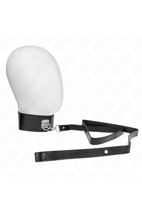 Halskette mit Gürtel 116 cm Modell 2 Verstellbar 36-43 cm X 5 cm von Kink Collar & Gag kaufen | Fesselliebe
