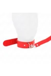 Halskette mit Gürtel 116 cm Rojo Gurt verstellbar 32-50 cm X 8 cm von Kink Collar & Gag