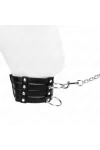 Halskette mit Gürtel 65 cm Sub Style verstellbar 35-51 cm X 7 cm von Kink Collar & Gag