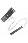 Halskette mit Leine 65 cm 3 Ring Modell 2 verstellbar 36-43 cm X 5 cm von Kink Collar & Gag