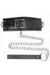 Halskette mit Schwammkunstlederband Modell 3 verstellbar 37-54 cm X 3 cm von Kink Collar & Gag