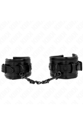 Handgelenkfesseln Schwarz Verstellbar 20-30 cm X 6 cm von Kink Wrist Restraint kaufen | Fesselliebe