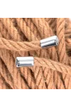 Hanfseil mit Metallkopf 10 Meter von Kink Rope Arts