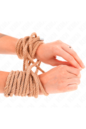 Hanfseil mit Metallkopf 20 Meter von Kink Rope Arts kaufen | Fesselliebe