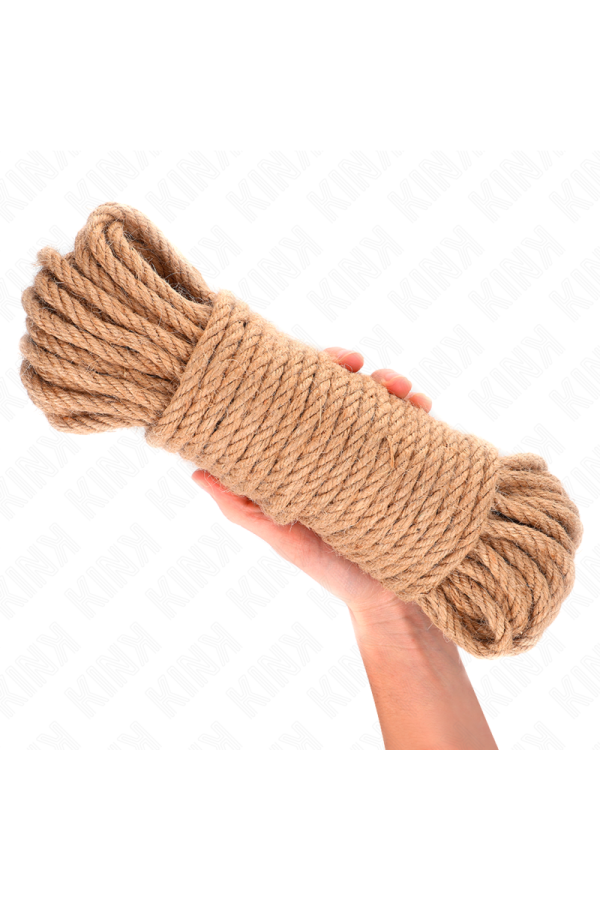 Hanfseil mit Metallkopf 20 Meter von Kink Rope Arts kaufen | Fesselliebe