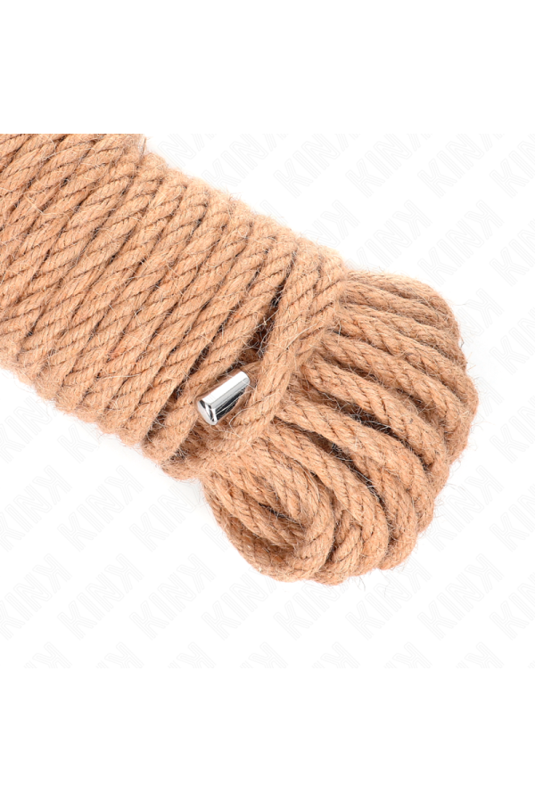 Hanfseil mit Metallkopf 20 Meter von Kink Rope Arts kaufen | Fesselliebe