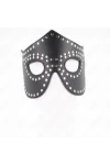 Kunstledermaske mit Nieten Modell 2 30 X 12 cm von Kink Masked Allure