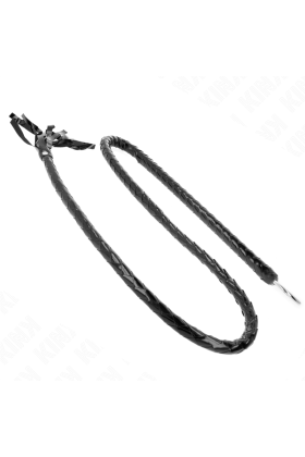 Lange Glänzende Pvc-Peitsche 138 cm von Kink Impact & Touch kaufen | Fesselliebe