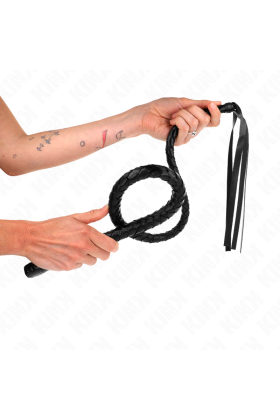 Lange Peitsche mit Perlen 110 cm von Kink Impact & Touch kaufen | Fesselliebe