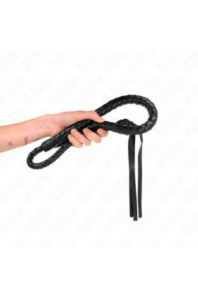 Lange Peitsche mit Perlen 110 cm von Kink Impact & Touch kaufen | Fesselliebe