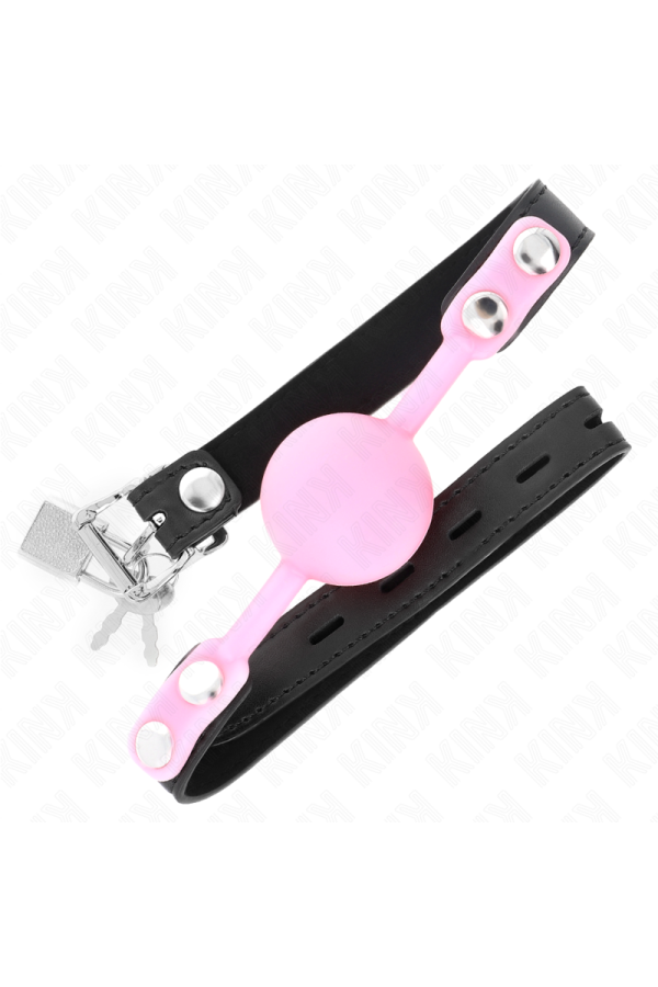 Leuchtender Silikonball 4 cm Knebel 60 X 2 cm von Kink Collar & Gag kaufen | Fesselliebe