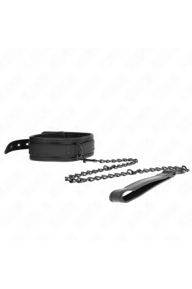 Neopren Bondage Halsband Modell 1 mit Gürtel 78 cm verstellbar 37,5 X 49,5 cm von Kink Collar & Gag