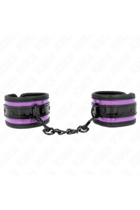 Neopren Handgelenkfesseln Helllila Verstellbar 21-28 cm X 5 cm von Kink Wrist Restraint kaufen | Fesselliebe