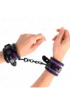 Neopren Handgelenkfesseln Helllila verstellbar 21-28 cm X 5 cm von Kink Wrist Restraint