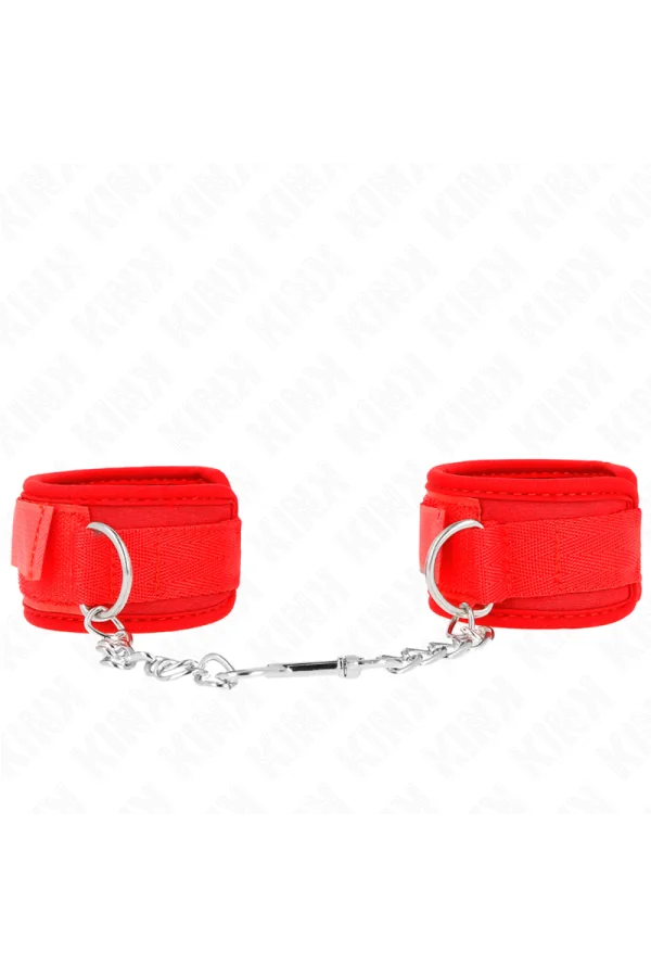 Neopren Handgelenkfesseln Rot 42 X 5 cm von Kink Wrist Restraint