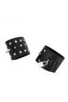 Punk Handgelenkfesseln mit Spikes 25 X 6 cm von Kink Wrist Restraint