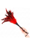 Red Maids Hornform Tickle Hühnerfedern 36 cm von Kink Impact & Touch