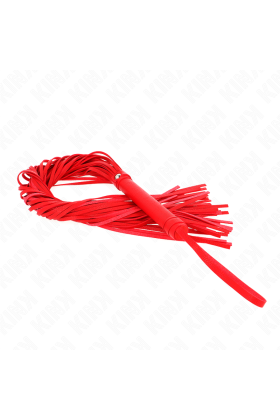 Rote Weich-Pvc-Peitsche 70 cm von Kink Impact & Touch kaufen | Fesselliebe