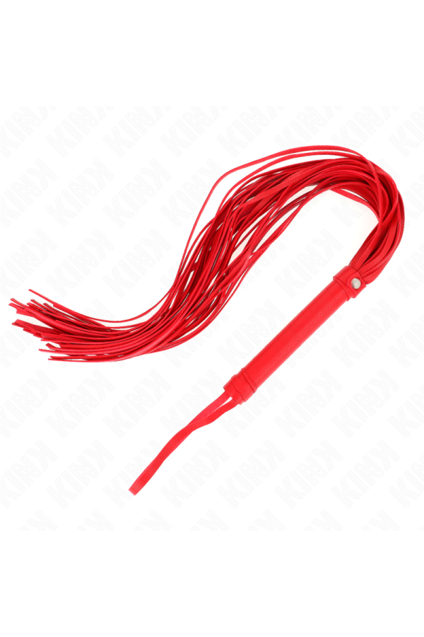 Rote Weich-Pvc-Peitsche 70 cm von Kink Impact & Touch kaufen | Fesselliebe