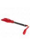 Rote Wildleder Mini-Peitsche 30 cm von Kink Impact & Touch