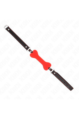 Roter Knochen 12 cm Gag 63 X 2 cm von Kink Collar & Gag kaufen | Fesselliebe