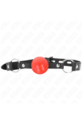 Roter Tpe-Ball 4 cm Knebel 60 X 2 cm von Kink Collar & Gag kaufen | Fesselliebe
