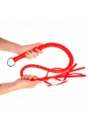 Schlangenpeitsche mit Rotem Handring 65 cm von Kink Impact & Touch