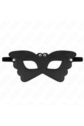 Schmetterlingsform-Kunstledermaske 20 X 9 cm von Kink Masked Allure kaufen | Fesselliebe